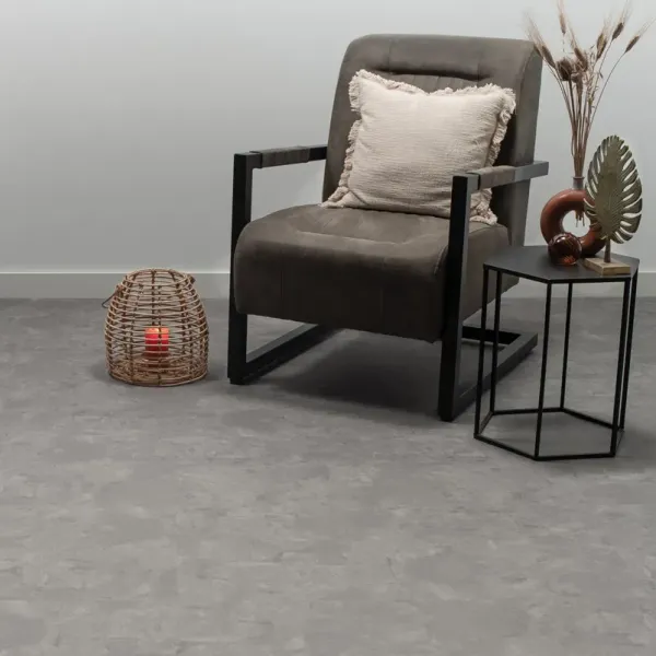 Floer Fliesen Klebe Vinyl – Betonlook Grau