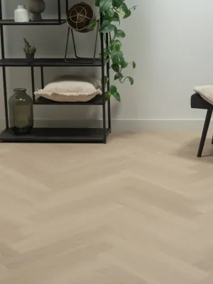 Image of: Floer Fischgrät Klick Vinyl – Beige Eiche