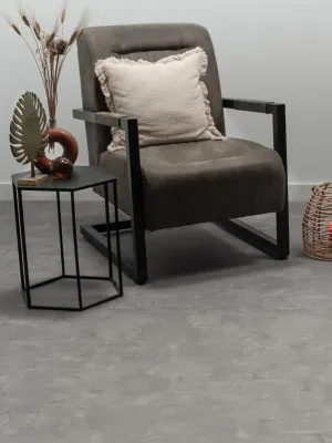 Image of: Floer Fliesen Klick Vinyl – Betonlook Grau