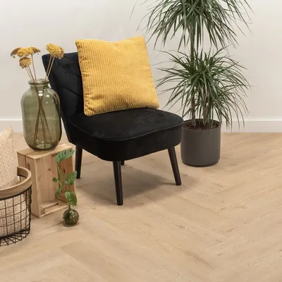 Image of: Floer Walfischgrät Klick Vinyl – Gaia Graubeige