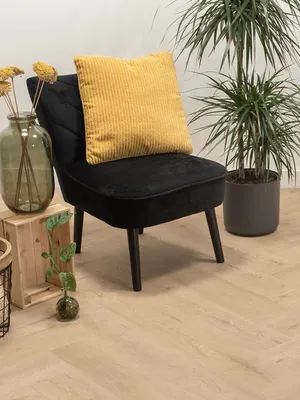 Image of: Floer Walfischgrät Klick Vinyl – Gaia Graubeige