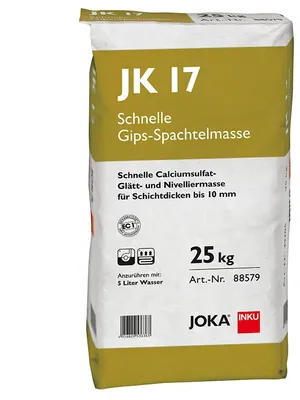 Image of: JOKA JK 17 Schnelle Spachtelmasse Gips