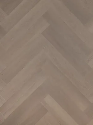 Image of: Floer Fischgrät Klebe Vinyl – Greige Eiche