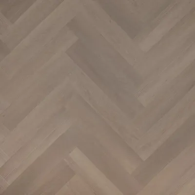 Image of: Floer Fischgrät Klebe Vinyl – Greige Eiche