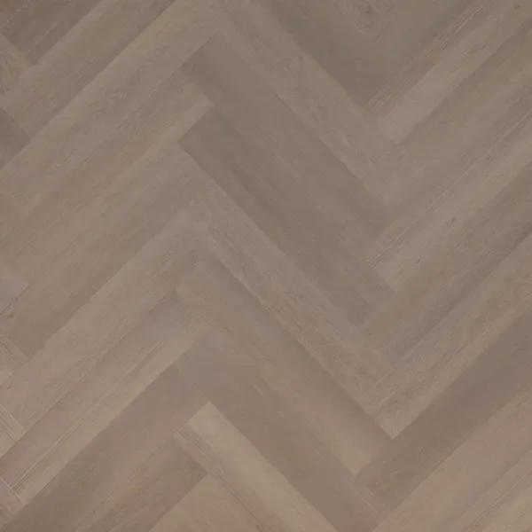 Floer Fischgrät Klebe Vinyl – Greige Eiche